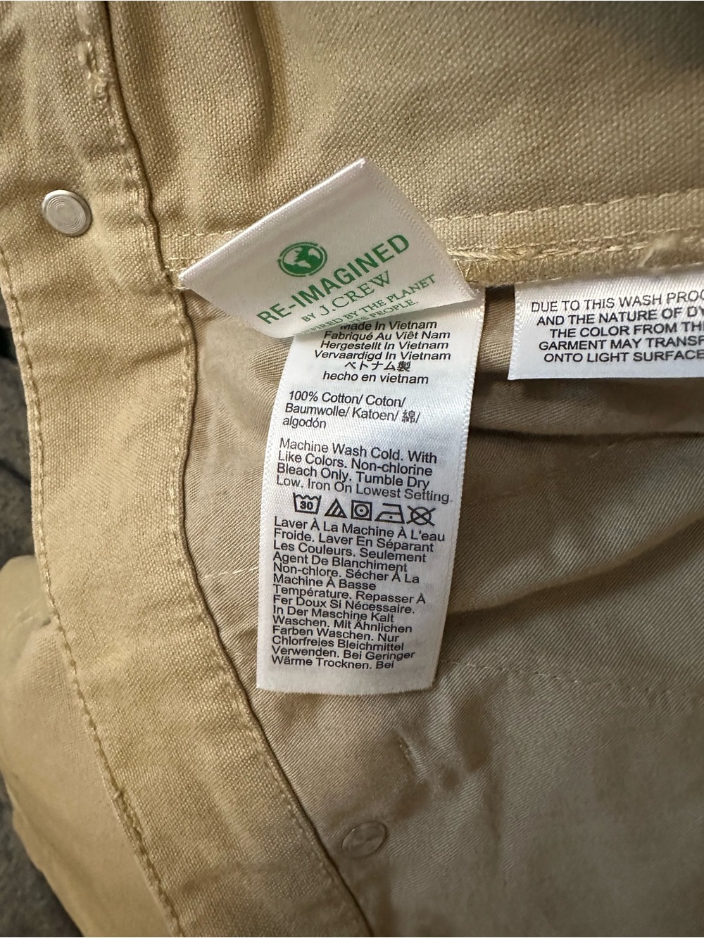 J. Crew Painter Pants in Cotton Canvas Size 30 - Picture 6 of 7